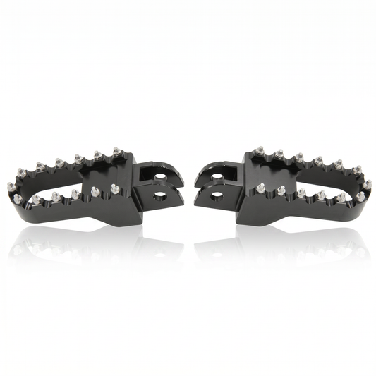 CNC-gefräste Aluminium schwarze Fußstützen für Dax und Monkey