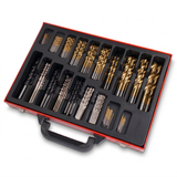 Neilsen 108-piece drill set – HSS, stone and wood (1 to 10 mm)