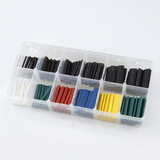 180-piece heat shrink tubing set – color-coded (2 to 9 mm)