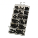 240-piece assortment box with bolts, nuts, and washers.