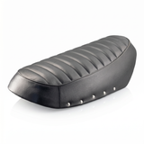 Dax saddle CT-70 style with 6 volt saddle plate - black