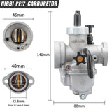Carburateur Nibbi PE 17 mm Flange version Racing Dax - Monkey - PBR..