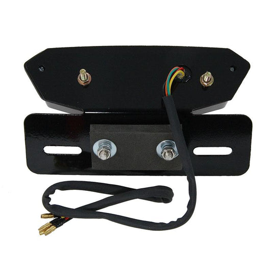 Achterlicht Diamant LED model smoked met ingebouwde knipperlichten