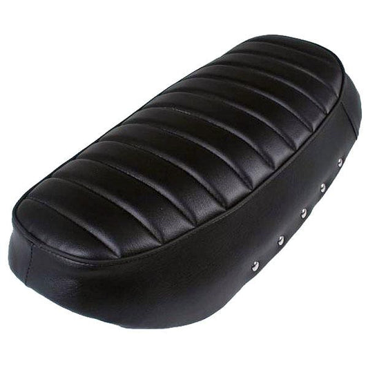 Zwart Dax zadel CT70 model geschikt voor 12 volt Dax
