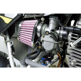 Takegawa air filter oval - chrome with 46mm connection