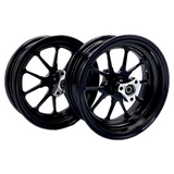 Rim set black tubeless 10 inch disc brake 2.75 – 3.50 Dax