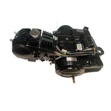 125CC Zongshen engine block black. Manual - 4 gears with kick start