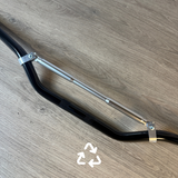 Black handlebar with handlebar brace - 22.2 mm. New!