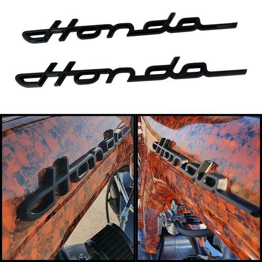 Stickers Honda emblem S800 Black (repro) Set of 2 pieces 