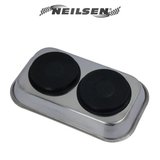 Magnetic parts tray – 230 x 150 mm (stainless steel) 