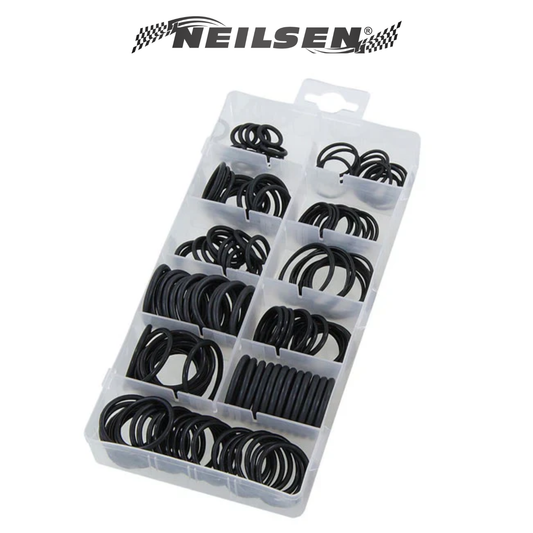 Neilsen 144-teiliges O-Ring-Sortiment – Gummidichtringe