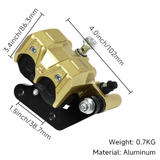 Brake caliper 2 pistons for fitting on all replica Dax front forks 