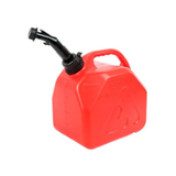Jerrycan Inhalt von 5 Litern mit Ausgießer - rot / 30.4 x 13.1 x 39.6 cm 