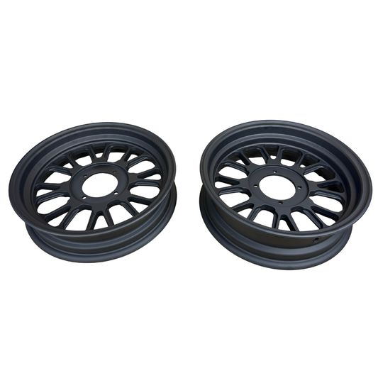 BB Sport jante noire tubeless en aluminium pour Monkey 12 "x 3.5 + 2.75" 