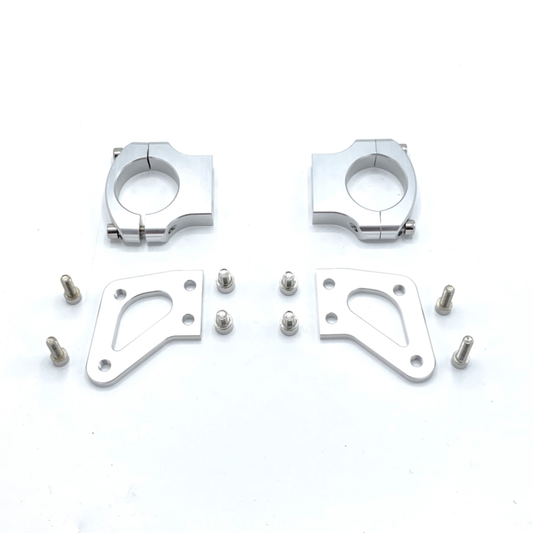 CNC spatbordbeugels geschikt voor een 45mm USD voorvork