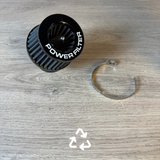 Powerfilter schwarz – leichte Kratzer, aber unbenutzt
