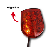 Rear light LED red for Dax with built -in flashing lights