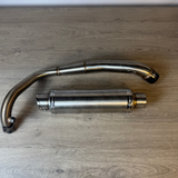 Dax low-mount exhaust with damage to the pipe (see photos)