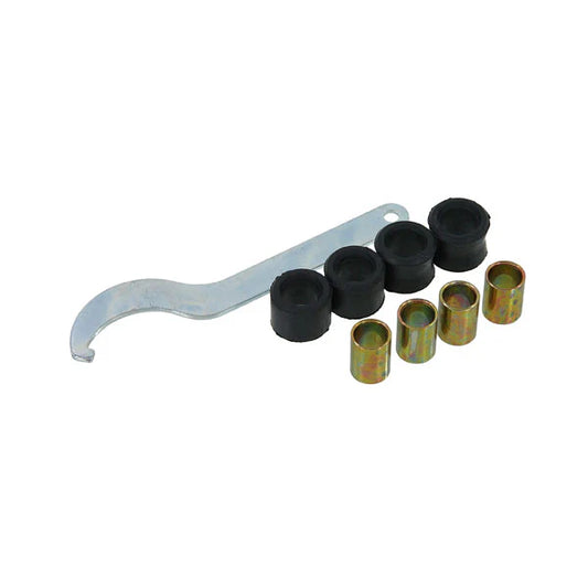 Hintere Federn / Stoßdämpfer 285mm Set - schwarz und silberfarben 