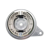 CNC rear brake plate for replica Dax - Skyteam / Zhenhua silver 