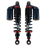 Stoßdämpfer / Hinterfedern 330mm schwarz & rot - einstellbar 