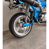 Carbon uitlaat voor Dax en Chaly bovenliggend