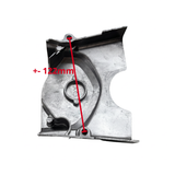 Chain case / sprocket side cover – Skyteam 50cc &amp; 125cc (with electric starter)