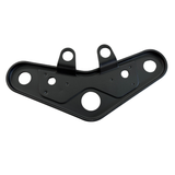 Plaque de direction / support de direction noir mat pour fourches avant Dax 