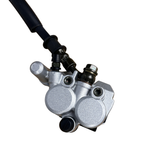 Ensemble d'étriers de frein standard à 2 pistons avec conduite de frein et maître-cylindre 