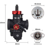 Carburateur Nibbi PE28 Bride – Version Racing 28mm 