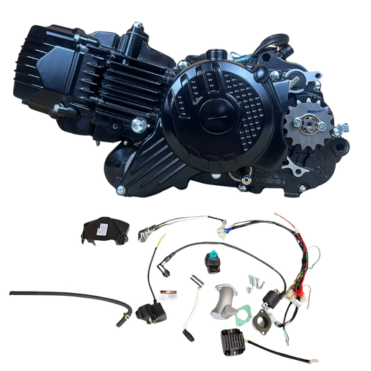 ZongShen 190cc noir 2V 5 vitesses + accessoires avec démarreur électrique 