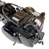 Madmunk 125cc engine block black - Manual - 4 Gears kickstart. 