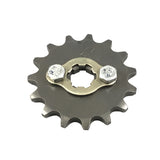 Front sprocket + locking plate 12T, 13T, 14T, 15T, 16T, and 17T