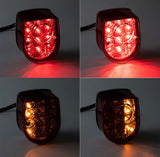 Rear light LED Smoked for Dax with built -in flashing lights