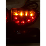 Taillight Diamond LED model red with built-in indicators