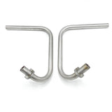 Lowrider OT handlebar for Dax and Monkey Chrome / silver colored