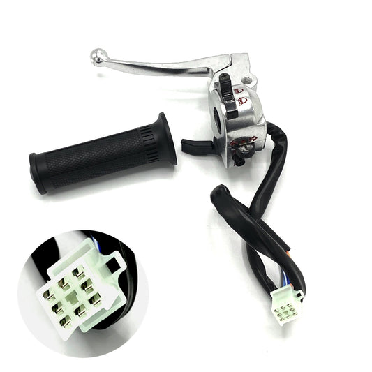 Left handlebar control – Dax type – with clutch lever and choke 
