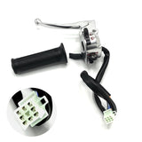 Left handlebar control – Dax type – with clutch lever and choke 