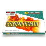 Chain Gold colored reinforced 420 128L from W-Standard