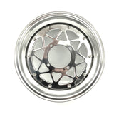 Wheels set black - 3.50 x 3.00 x 10 inch - for Dax and Monkey 