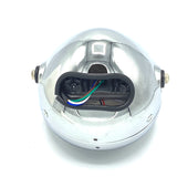 LED headlight chrome suitable for Dax and Monkey 12 volts