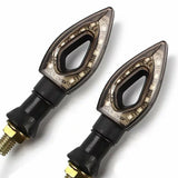 LED indicators O-shape 12 volt (set of 2 pieces)