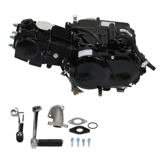 90cc Complete Engine, Black – Manual – 4 speeds, Kick Start. Dax, (88cc)