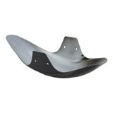 Black front fender for USD forks – includes CNC brackets