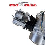 Madmunk 50cc Engine block silver- Manual - 4 Gears kick start. Dax,. (49cc) 