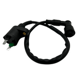 Complete ignition coil black 12V spark plug cable (coil)