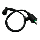 Complete ignition coil black 12V spark plug cable (coil)