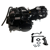 Lifan 70cc Engine block black - Manual - 4 Gears kick start. Dax,. (72cc)