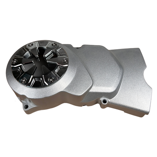 Kepspeed Flywheel cover - Silver colored for 12 volt engine blocks