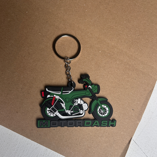 Keychain Motordash logo - Green Dax + 'Motordash'